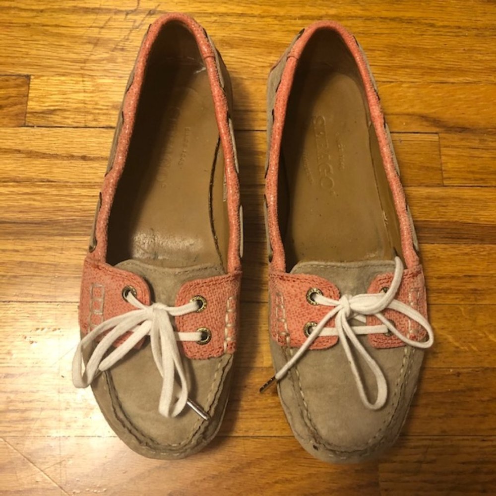 Sebago Bala flats size 7